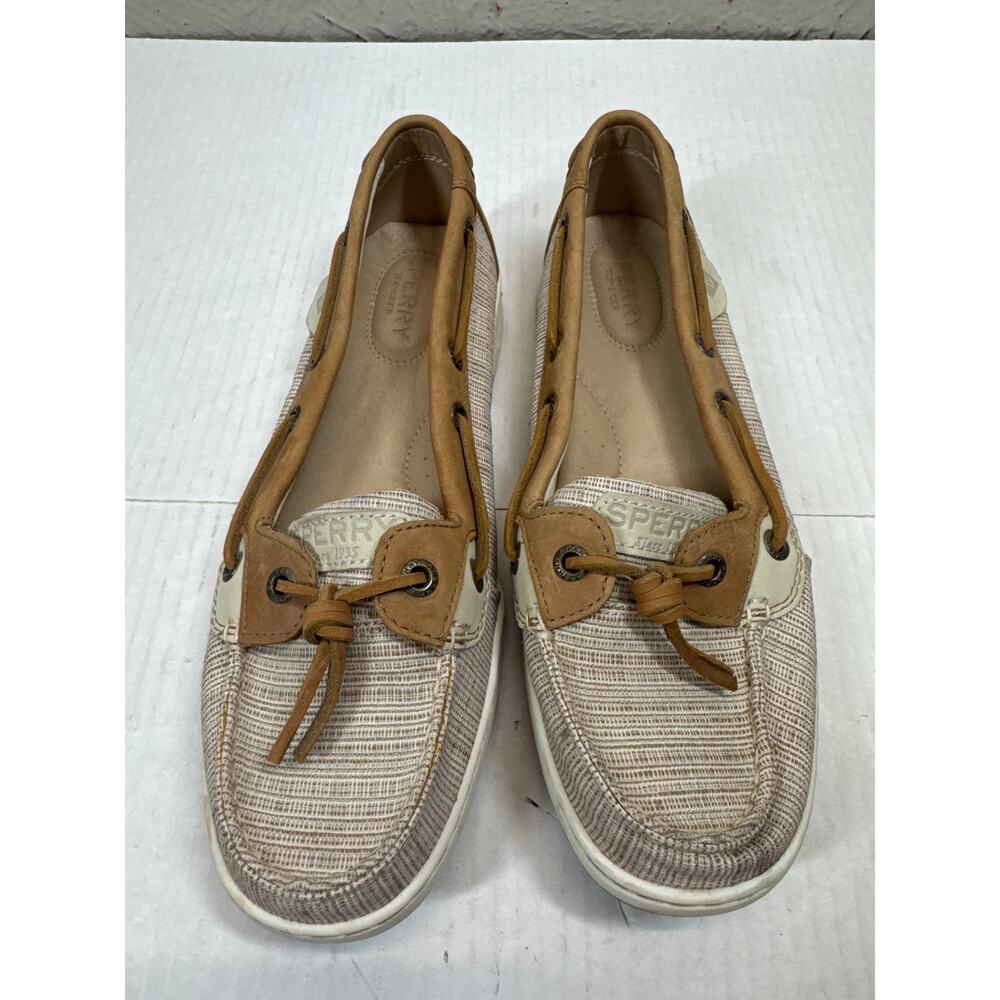 Sperry Top-Sider Womens One Eyed Dunefish Crosshatch Boat Shoe Size 8‎